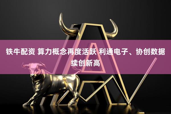铁牛配资 算力概念再度活跃 利通电子、协创数据续创新高